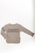 Iowa Oversized Outline Toddler Waffle Crew